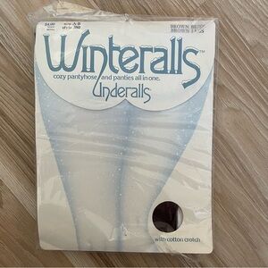 Winteralls vintage brown pantyhose